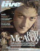 <!--2007-02-18-->Live magazine - James McAvoy cover (18 February 2007)