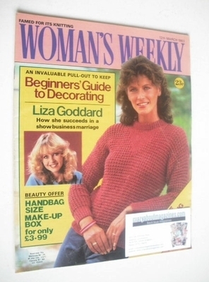 <!--1983-03-12-->Woman's Weekly magazine (12 March 1983 - British Edition)