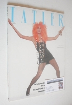 Tatler magazine - February 1986 - Yasmin Le Bon cover
