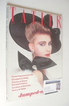 Tatler magazine - June 1982 - Lady Vivienne Haig cover