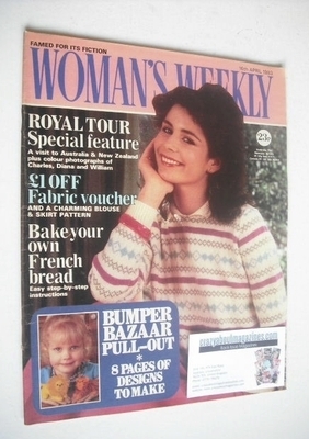 Woman's Weekly magazine (16 April 1983 - British Edition)