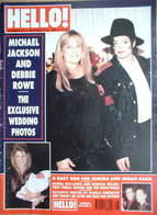 Hello! magazine - Michael Jackson and Debbie Rowe wedding cover (30 November 1996 - Issue 435)
