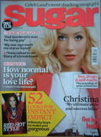 Sugar magazine - Christina Aguilera cover (December 2006)