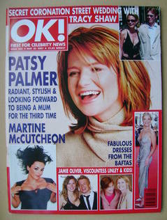 OK! magazine - Patsy Palmer cover (25 May 2001 - Issue 265)