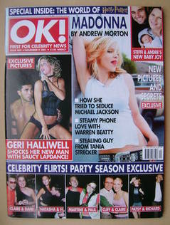 OK! magazine (9 November 2001 - Issue 289)
