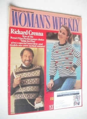 <!--1983-06-04-->British Woman's Weekly magazine (4 June 1983 - British Edi