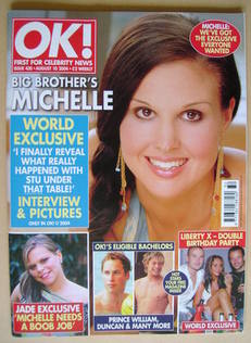 OK! magazine - Michelle Bass cover (10 August 2004 - Issue 430)
