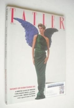 Tatler magazine - December 1984/January 1985 - Lara Ivanovic cover