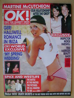 OK! magazine - Geri Halliwell cover (17 November 2000 - Issue 239)