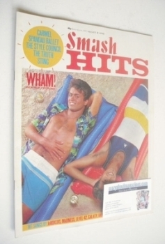 Smash Hits magazine - George Michael and Andrew Ridgeley cover (18-31 August 1983)