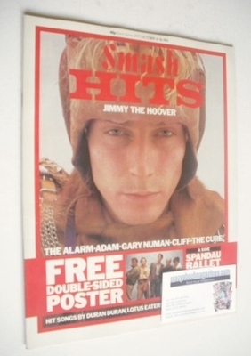 Smash Hits magazine - Derek Dunbar cover (13-26 October 1983)