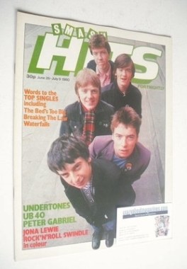 <!--1980-06-26-->Smash Hits magazine - The Undertones cover (26 June - 9 Ju