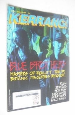 <!--1989-02-04-->Kerrang magazine - Masters Of Reality cover (4 February 19