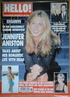 Hello! magazine - Jennifer Aniston cover (13 August 2002 - Issue 726)