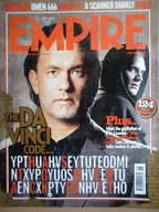 Empire magazine - The Da Vinci Code cover (June 2006 - Issue 204)