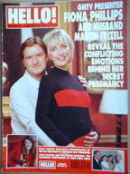 Hello! magazine - Fiona Phillips and Martin Frizell cover (23 January 1999 - Issue 544)