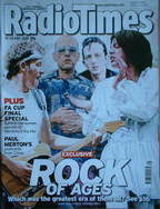 Radio Times magazine - Rock Of Ages cover Bruce Springsteen, Michael Stipe, Joe Strummer, Mick Jagger (19-25 May 2007)