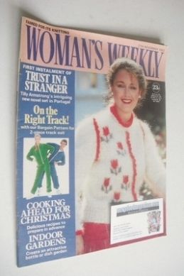 <!--1982-11-27-->Woman's Weekly magazine (27 November 1982 - British Editio