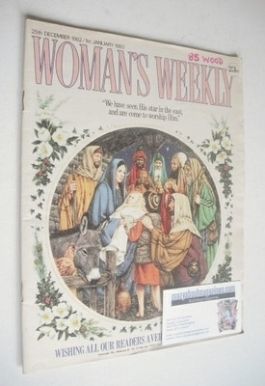 Woman's Weekly magazine (25 December 1982 - 1 January 1983 - Christmas Issue)