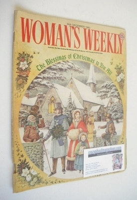 <!--1983-12-24-->Woman's Weekly magazine (24 December 1983 - Christmas Issu