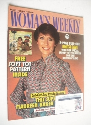 <!--1983-09-17-->Woman's Weekly magazine (17 September 1983 - Anita Harris 