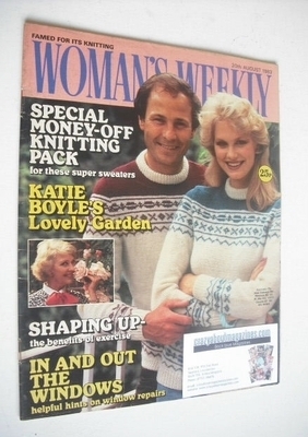 <!--1983-08-20-->Woman's Weekly magazine (20 August 1983 - British Edition)