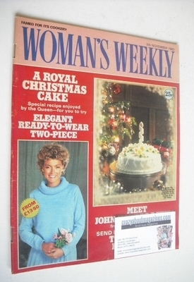 <!--1983-11-05-->Woman's Weekly magazine (5 November 1983 - British Edition