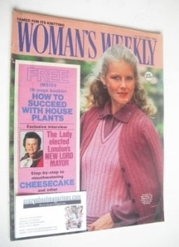 Woman's Weekly magazine (1 October 1983 - British Edition)