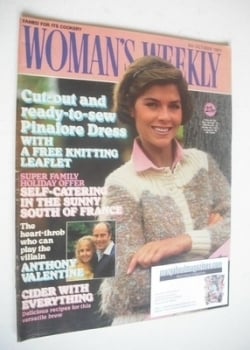 Woman's Weekly magazine (8 October 1983 - British Edition)