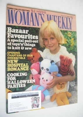 <!--1983-10-22-->Woman's Weekly magazine (22 October 1983 - British Edition