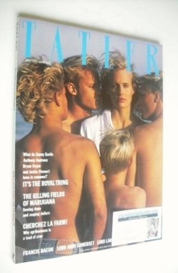 Tatler magazine - May 1985 - Daryl Hannah cover