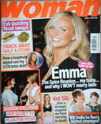 <!--2007-04-02-->Woman magazine - Emma Bunton cover (2 April 2007)