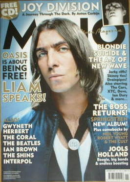 <!--2007-11-->MOJO magazine - Liam Gallagher cover (November 2007 - Issue 1