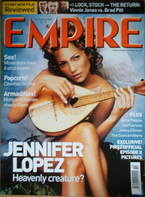 Empire magazine - Jennifer Lopez cover (October 2000 - Issue 136)