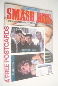 Smash Hits magazine - Rick Astley cover (21 October-3 November 1987)