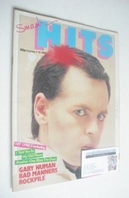 <!--1980-10-02-->Smash Hits magazine - Gary Numan cover (2-15 October 1980)