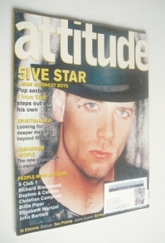 Attitude magazine - J Five cover (May 2000 - Issue 73)