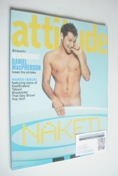 Attitude magazine - Daniel MacPherson cover (October 2002 - Issue 102)