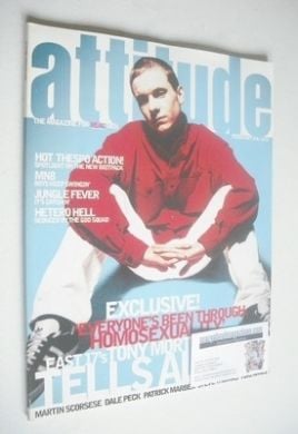 <!--1996-02-->Attitude magazine - Tony Mortimer cover (February 1996 - Issu