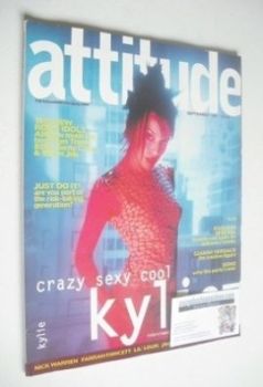 Attitude magazine - Kylie Minogue cover (September 1997 - Issue 41)