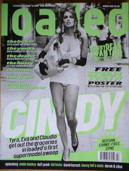 Loaded magazine - Cindy Crawford cover (March 1997)