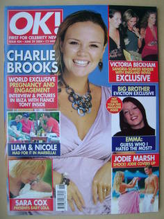 OK! magazine - Charlie Brooks cover (29 June 2004 - Issue 424)
