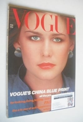 British Vogue magazine - February 1980 (Vintage Issue)
