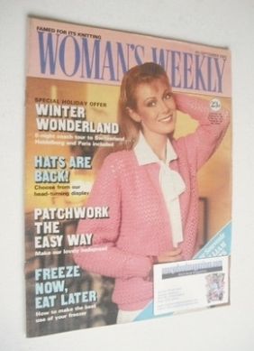 Woman's Weekly magazine (4 September 1982 - British Edition)