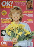 OK! magazine - Anthea Turner cover (27 March 1996 - Issue 2)