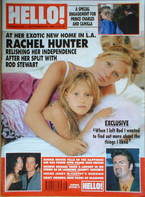 Hello! magazine - Rachel Hunter cover (28 September 1999 - Issue 579)