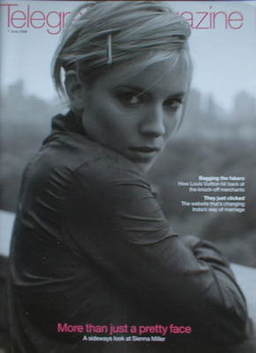 Telegraph magazine - Sienna Miller cover (7 June 2008)