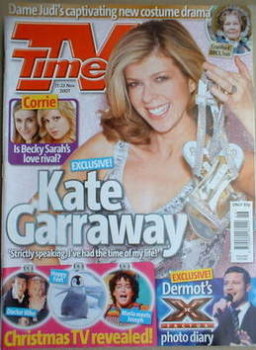 TV Times magazine - Kate Garraway cover (17-23 November 2007)