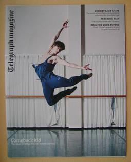 Telegraph magazine - Sergei Polunin cover (2 February 2013)