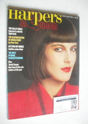 <!--1983-01-->British Harpers & Queen magazine - January 1983